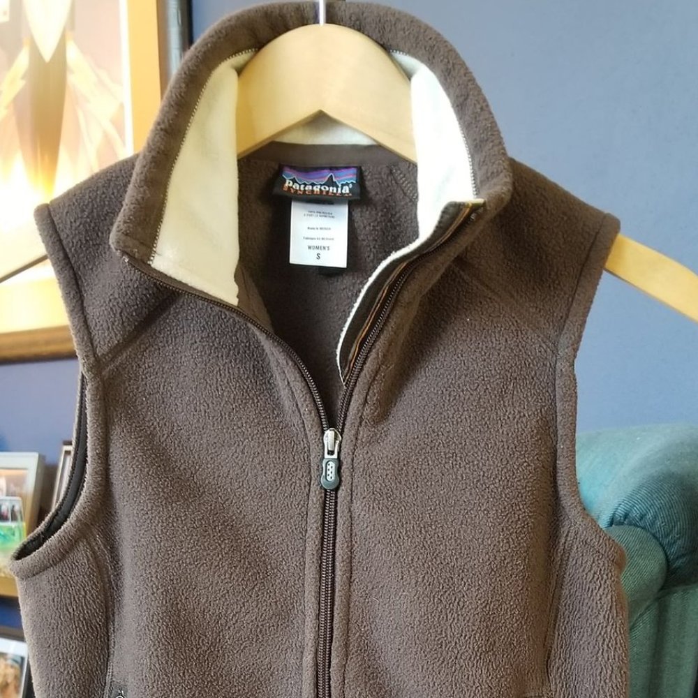 Patagonia Synchilla Fleece Zip Vest Like New!